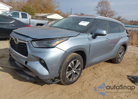 2023 Toyota Highlander Xle z USA, uszkodzony, nr VIN 5TDKDRAH3PS042725